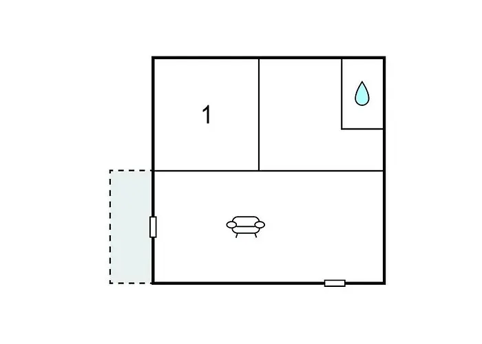 1 Bedroom Stunning In 东塞斯特里